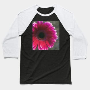 Vintage Pink Daisy Baseball T-Shirt